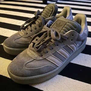Gray Adidas Samba XLG